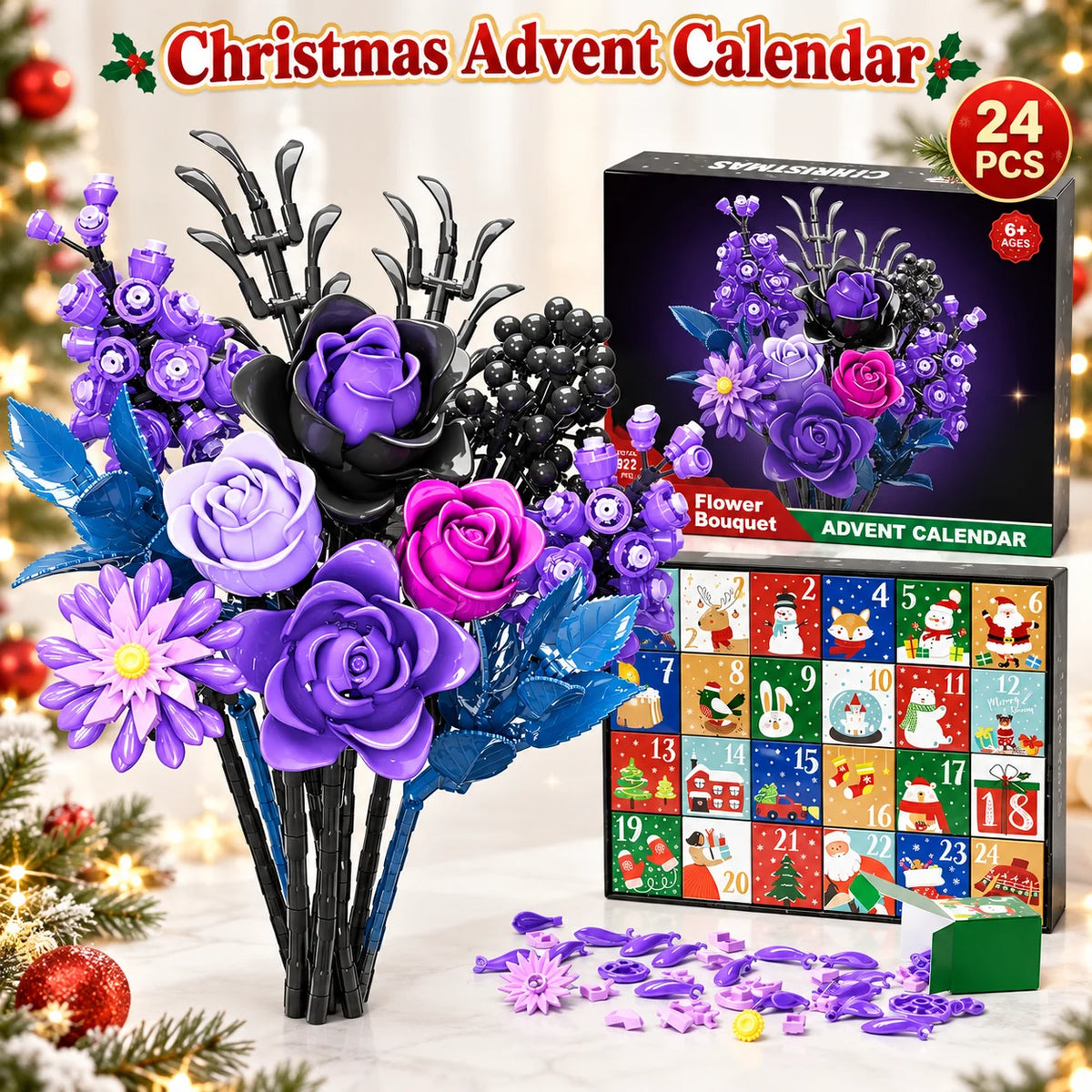 Lego Flower Advent Calendar